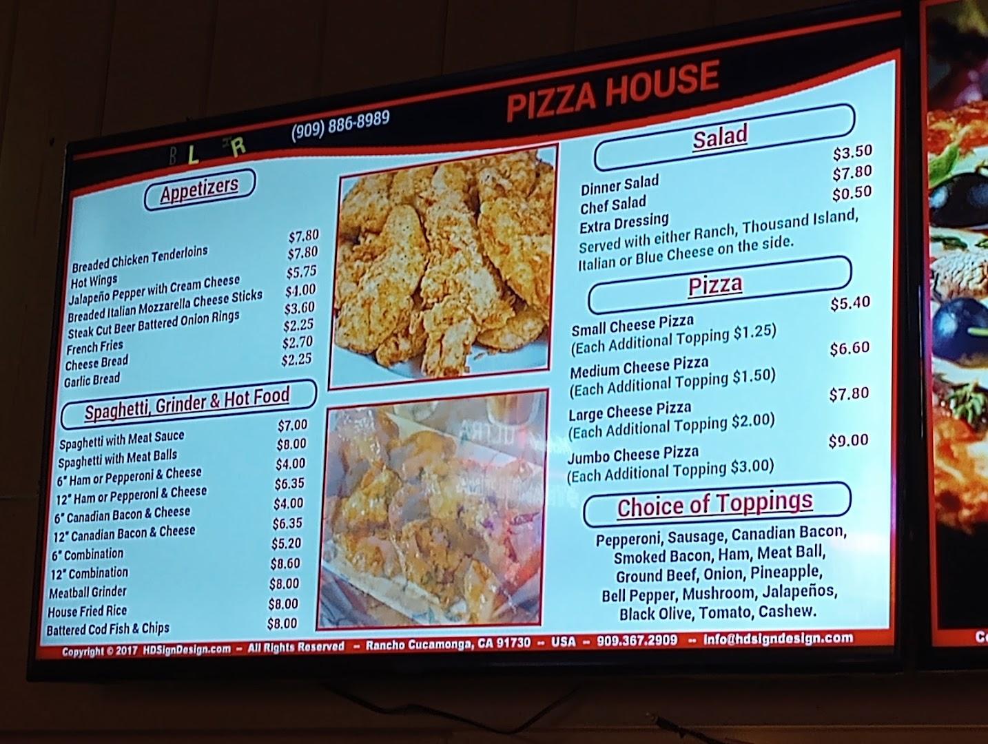 Pizza House Menu image 1